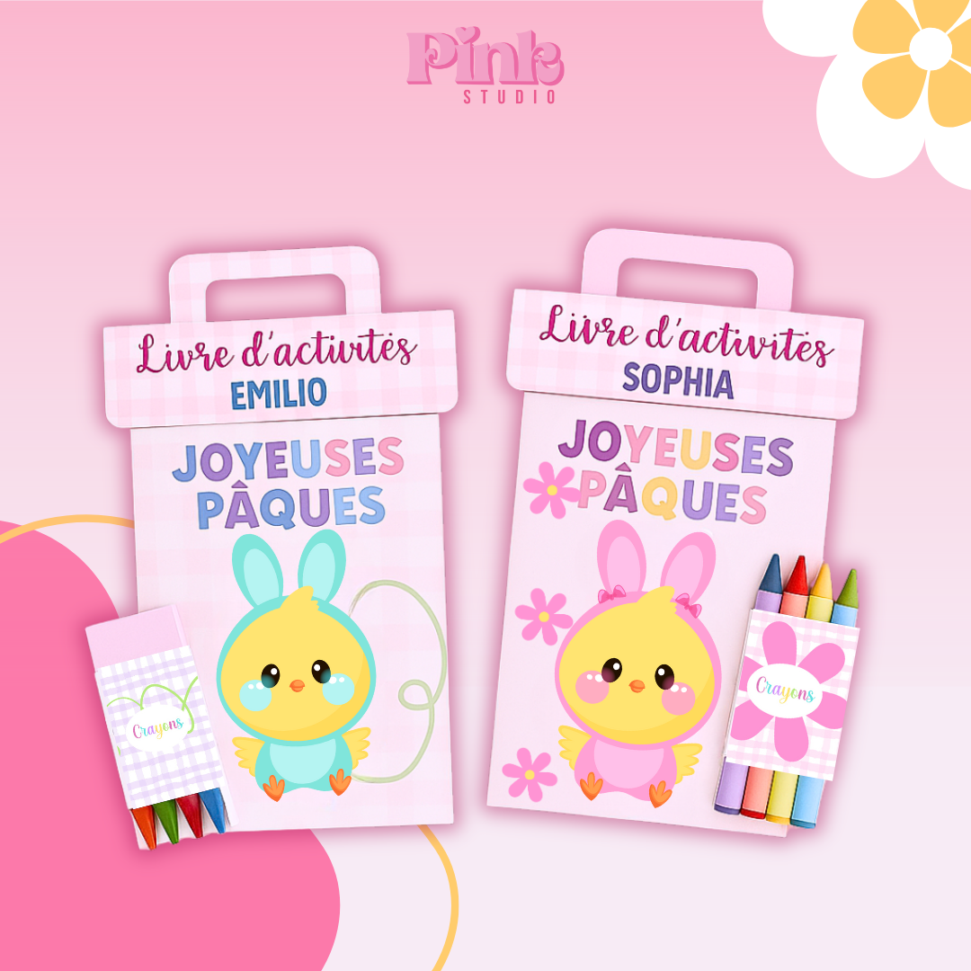 Mini Livre d'activités Pâques
