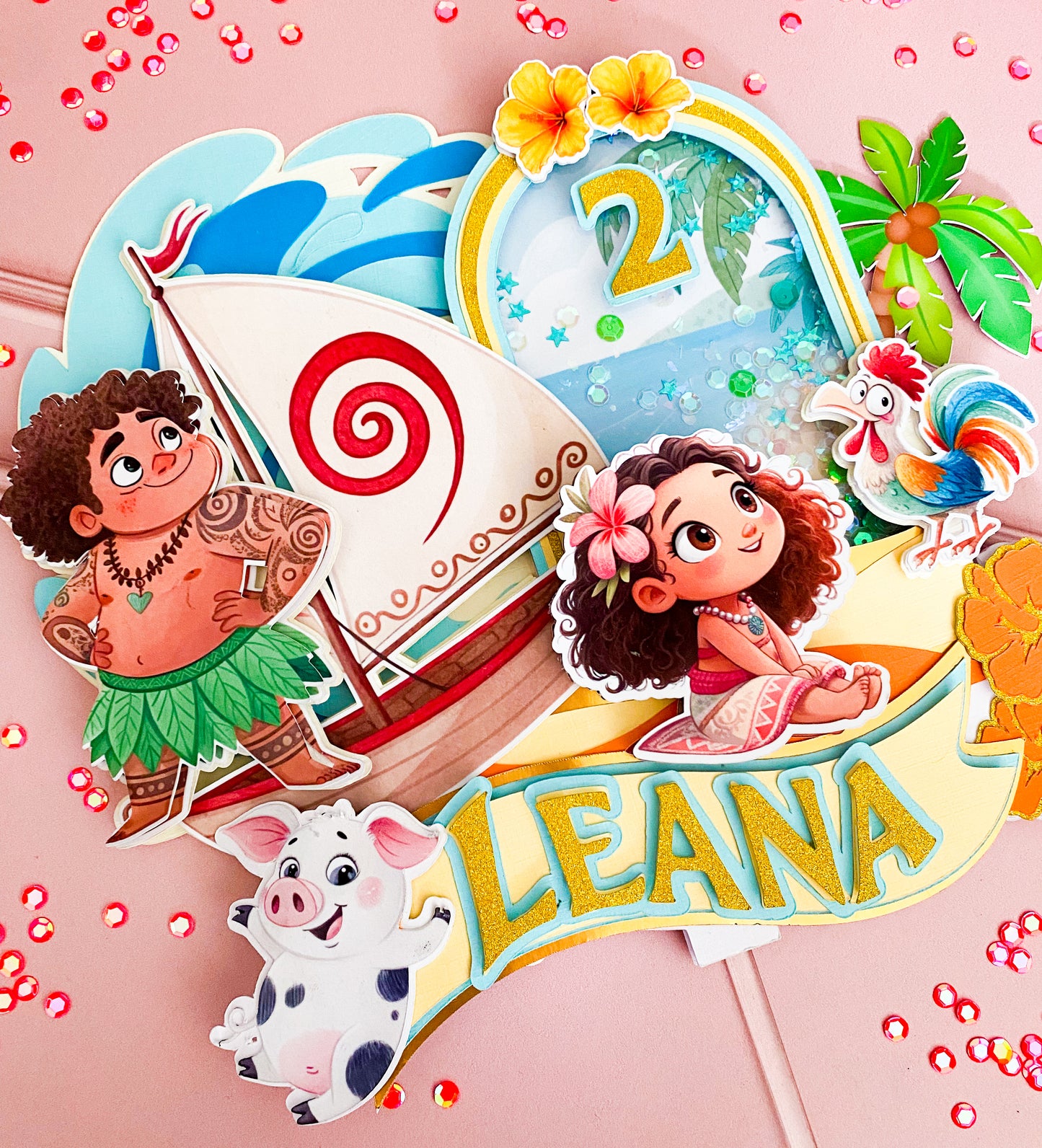 Topper Cake MOANA