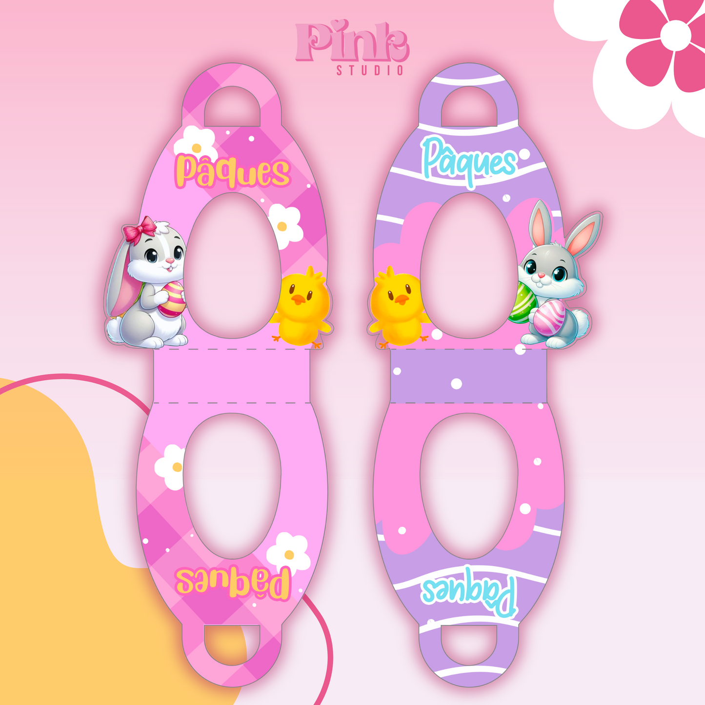 Template Egg Holder / Porte Oeufs