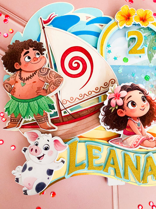 Topper Cake MOANA