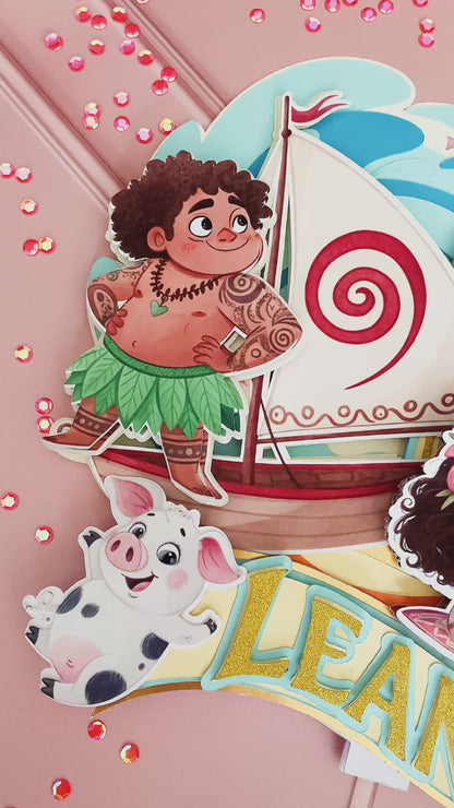 Topper Cake MOANA